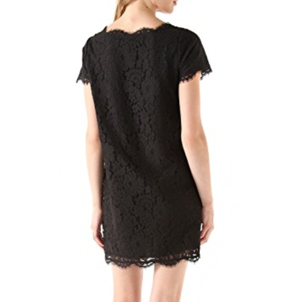 Joie Susina Black Lace Dress Medium - Picture 2 of 4